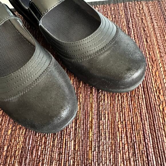 DREW GENOA BLACK ORTHAPEDIC COMFORT MARYJANES 10w wide - Picture 5 of 11